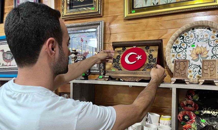 Kahramanmaraş'taki kursiyerlerin el emeği ürünleri fuarda sergilendi