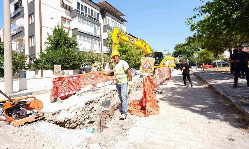 Soma'da 20 milyon TL'lik altyapı yatırımı ile su birikintilerine son verilecek