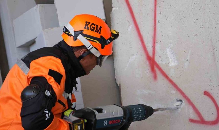 Ilgaz tünelinde büyük afet tatbikatı: Deprem, göçük ve trafik kazası simüle edildi