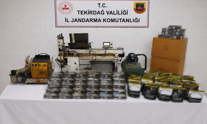Tekirdağ'da jandarmadan uyuşturucu ve silah operasyonu: 233 gözaltı