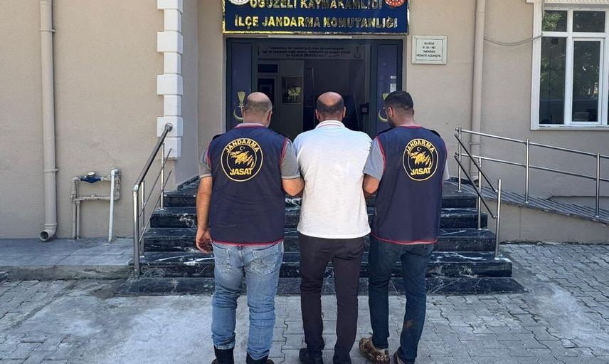 Gaziantep'te 22 yıl cezası kesinleşen suçlu jandarma tarafından yakalandı