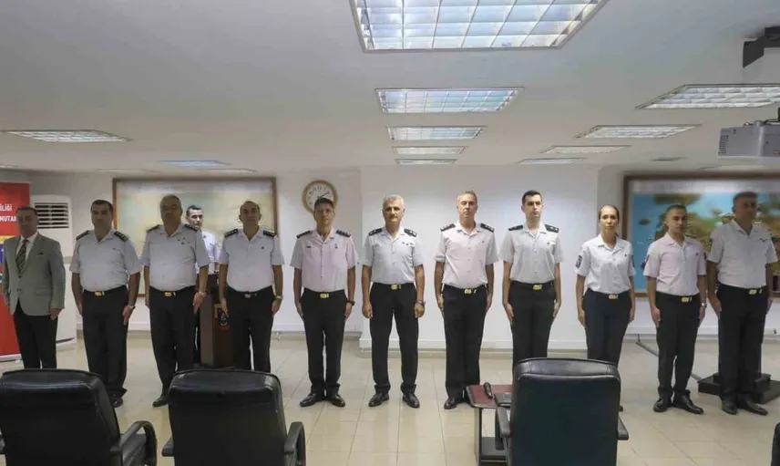 Bursa jandarma komutanlığı’nda rütbe terfi töreni heyecanı