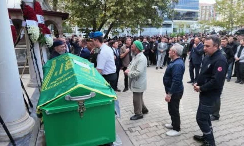 Kırıkkale'de iş kazasından hayatını kaybeden işçi son yolculuğuna uğurlandı