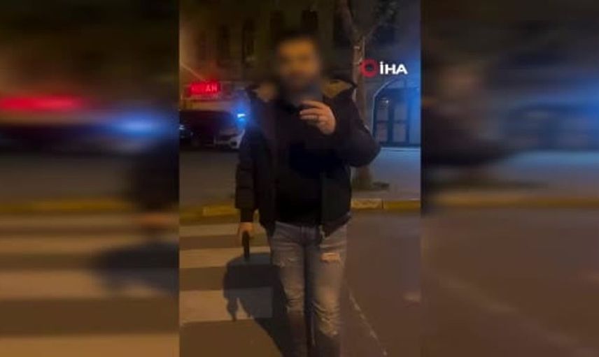 Sarıyer'de tartışma kana bulandı: Silahlı saldırı anı kaydedildi