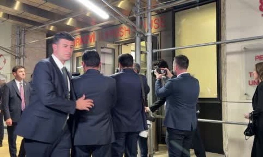 Cumhurbaşkanı Erdoğan, 100. yıl etkinlikleri için Türkevi'nden ayrıldı