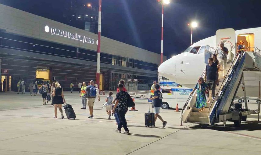 Çanakkale Havalimanı'nda Nisan Ayı Yolcu ve Yük Trafiği Raporu