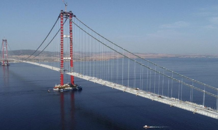 Çanakkale köprüsü kaç km uzunlukta, giriş ve çıkışları nerede?