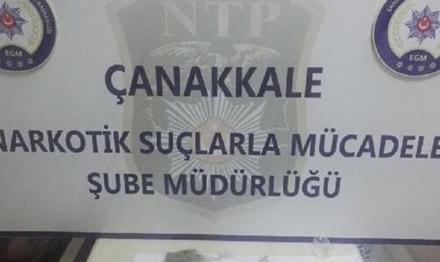 Çanakkale’de 200 Bin Lira Değerinde Uyuşturucu Madde Ele Geçirildi