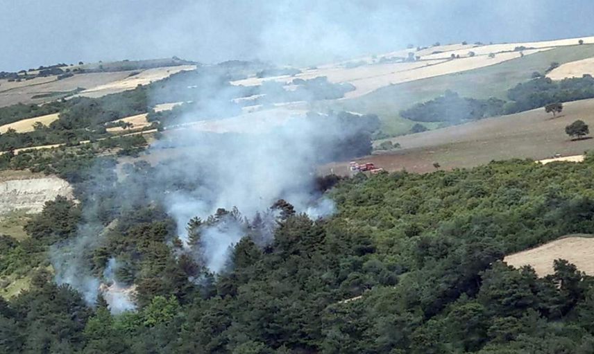 Çanakkale’de orman yangını: Ekipler müdahale ediyor