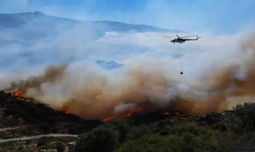 Çanakkale’de Yangın Kontrol Altına Alındı, Diğer İllerde Mücadele Devam Ediyor