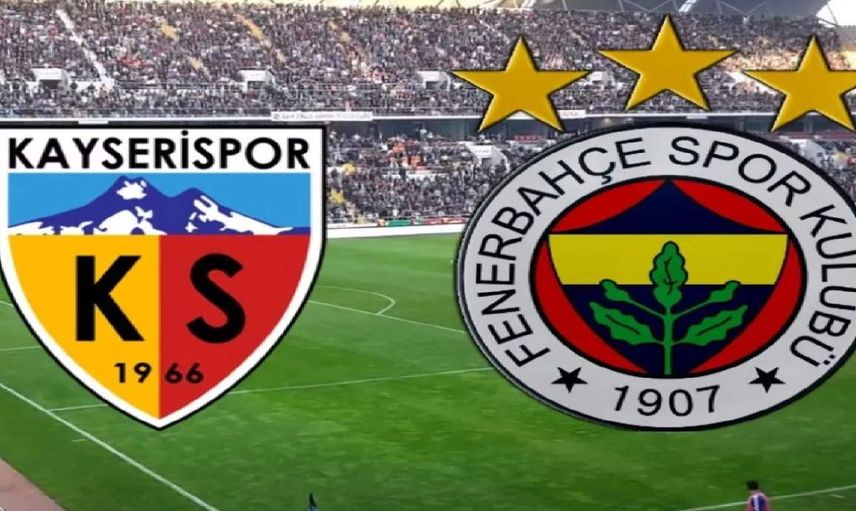 Kayserispor Fenerbahçe maçını canlı izle Bein Sports 1 - Kayseri FB maçı canlı yayın takip linki