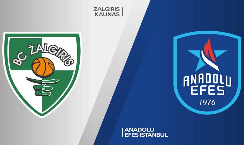 Zalgris Anadolu Efes maçını canlı izle S Sport - Zalgris Efes maçı canlı yayın takip linki