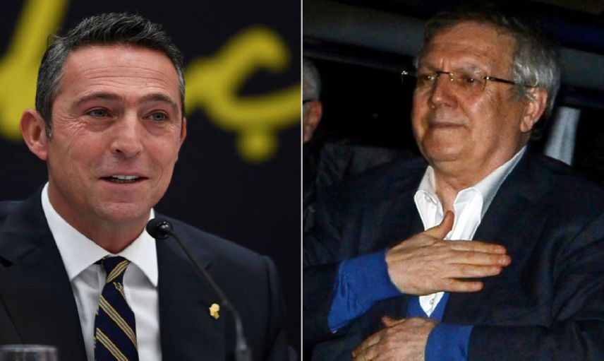 Canlı yayında tarihi buluşma: Ali Koç ile Aziz Yıldırım karşı karşıya geldi