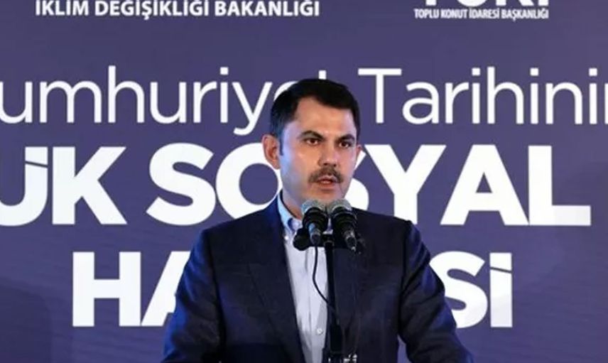 Canlı yayında tek tek cevapladı: Bakan Kurum’dan dikkat çeken sosyal konut projesi açıklaması