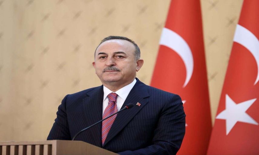 Çavuşoğlu’nun bozkurt işareti