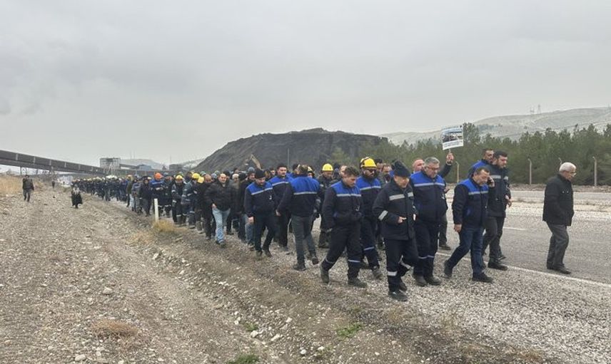 Çayırhan’daki maden işçilerinden Ankara’ya yürüme kararı