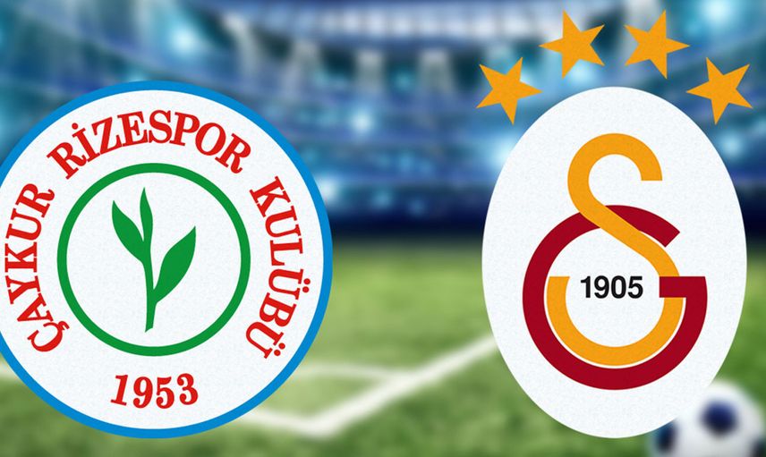Maç Sona Erdi! Rizespor 2-3 Galatasaray