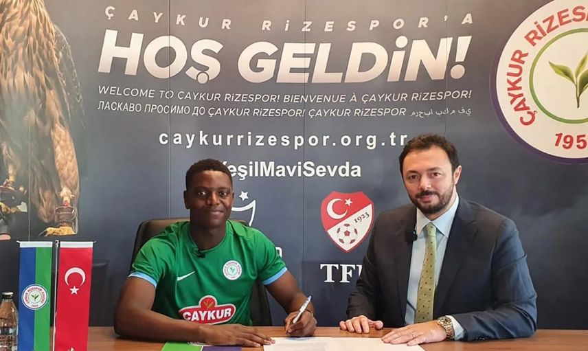 Çaykur Rizespor, Nathan Monzango'yu Transfer Etti!