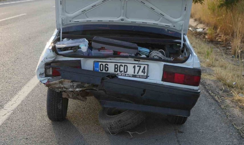 Kırıkkale'de otomobil kazası: Dört yaralı hastaneye kaldırıldı