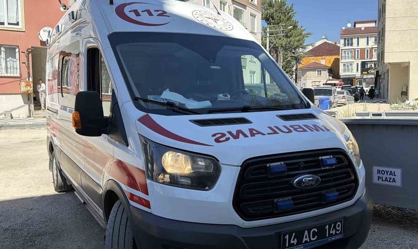 Bolu'da çamaşır makinesi yangını paniğe neden oldu