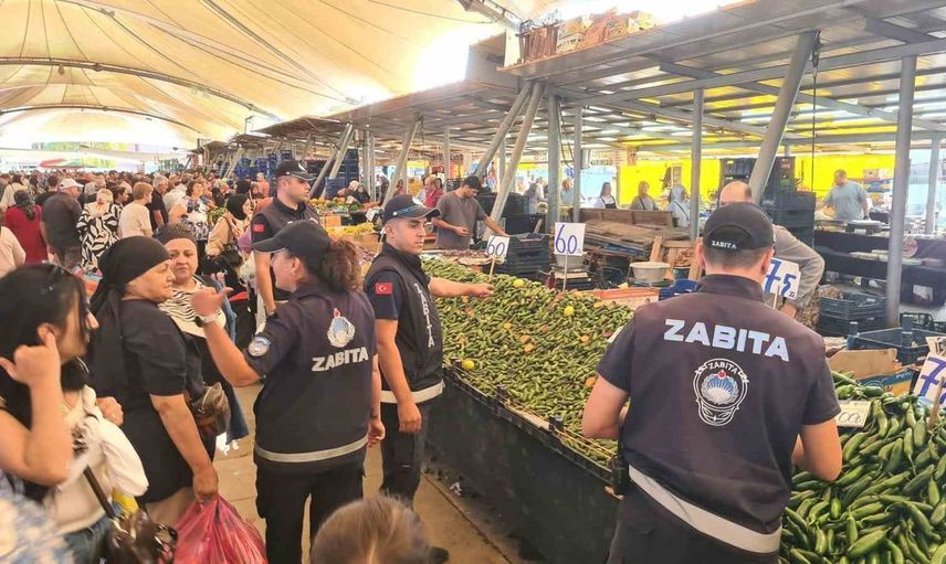 Çaycuma'da zabıta ekiplerinin pazar denetimiyle güvenli alışveriş sağlandı