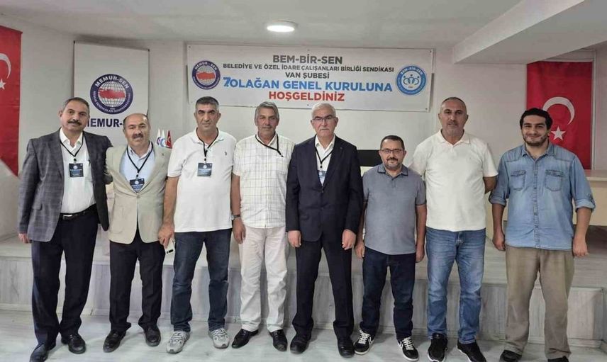 Yeni şube başkanı Yunus özsever: Sendikamızı hak ettiği zirveye taşıyacağız