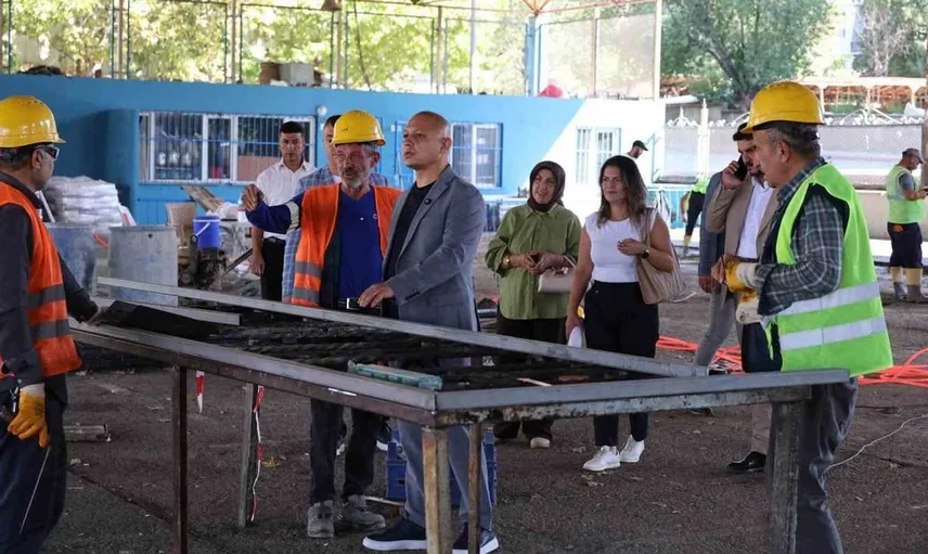 Kırıkkale'de kapalı pazar yerleri modernize ediliyor