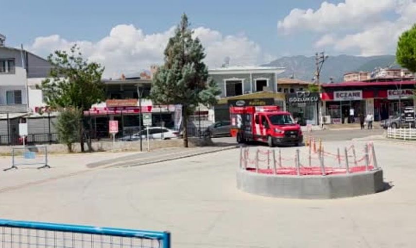 Hassa Devlet Hastanesi'nde yangın tatbikatı gerçeği aratmayan anlarla tamamlandı