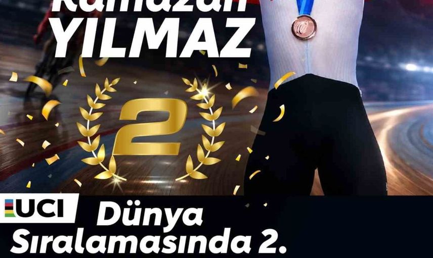 Milli bisikletçi ramazan yılmaz, dünya ikinciliğine yükselerek tarihe geçti