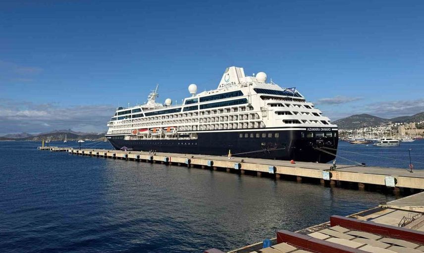 Bodrum'un tarihi dokusunu keşfetmek için 664 yolcu geldi