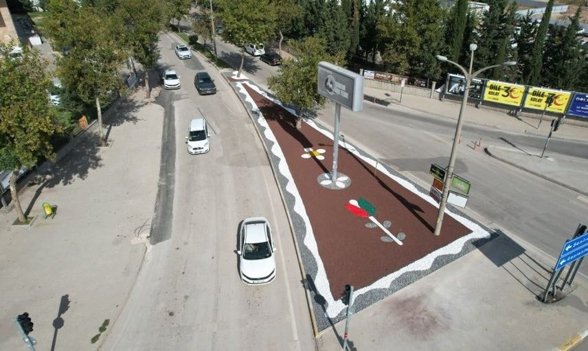 Adıyaman'da kış öncesi yeşil alan bakımı hız kazandı