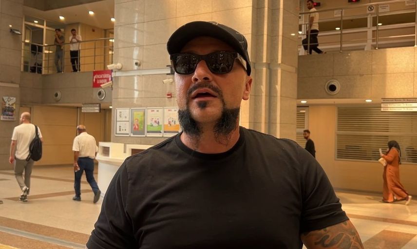 Hayko Cepkin, adliye önünde gazetecilere sert tepki gösterdi