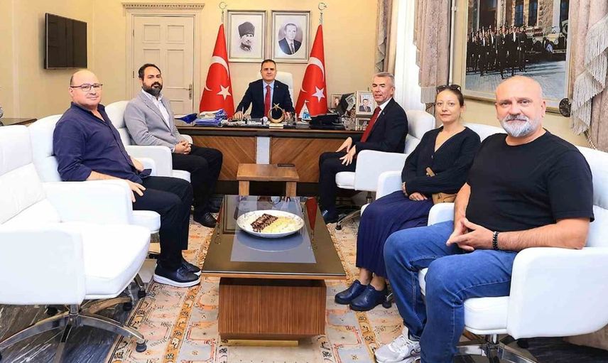Bodrum Cup organizasyon komitesinden valiye ziyaret