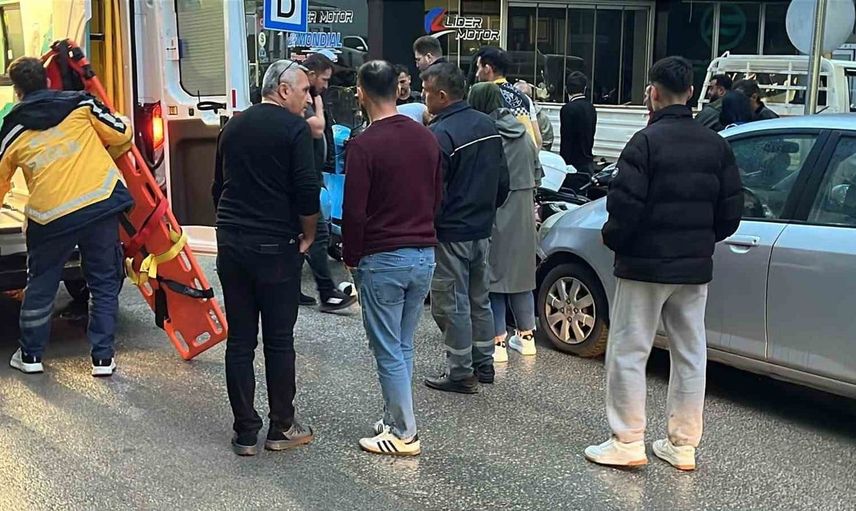 Sinop'ta motosiklet kazası: Bir kişi hafif yaralandı