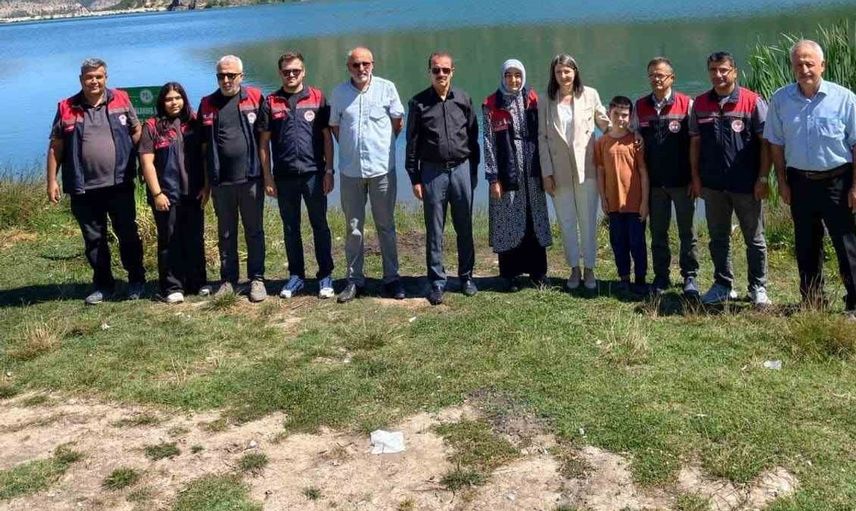 Karabük göletlerine 105 bin yavru balık bırakıldı