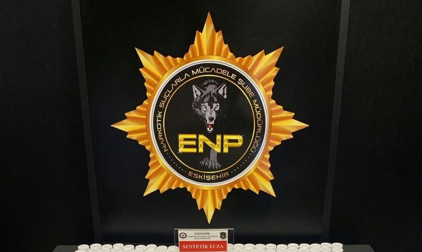 Eskişehir'de sentetik ecza operasyonu: 24 bin hap ele geçirildi