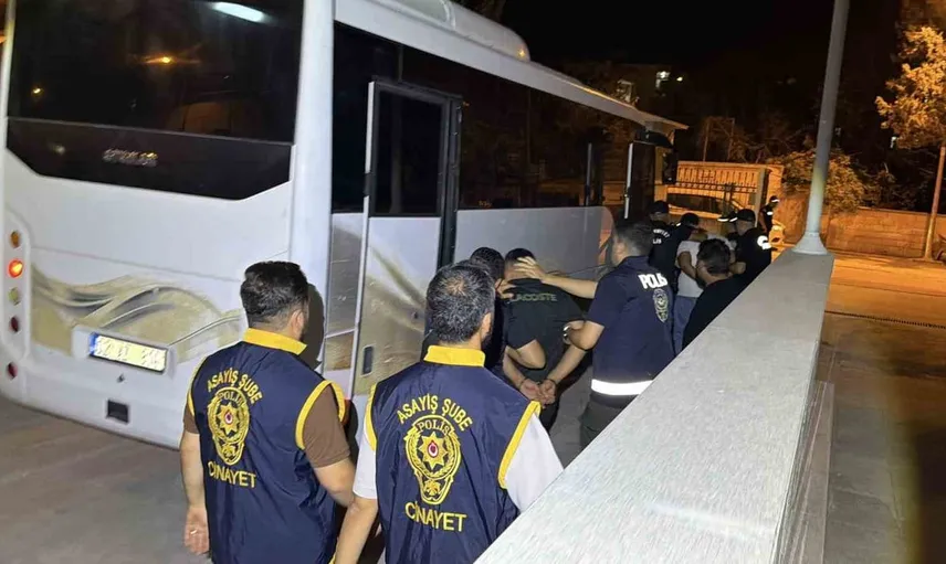 Adıyaman'da suç örgütüne büyük darbe: Beş şüpheli tutuklandı