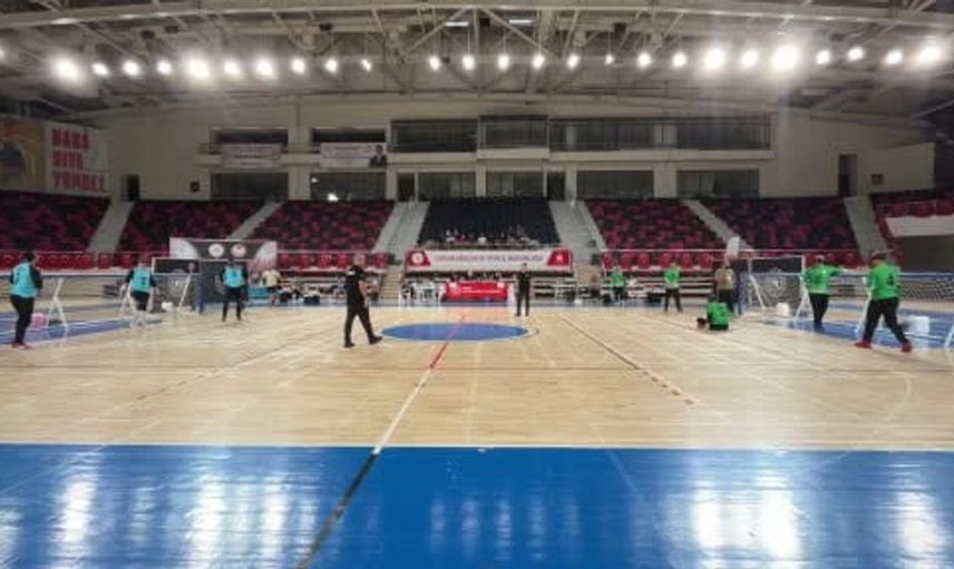 Çorum'da goalball heyecanı: 1. Lig müsabakaları başladı