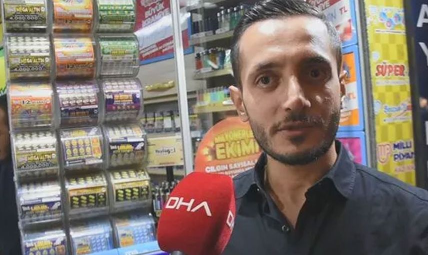 Cebindeki 20 TL ile aldı milyoner oldu