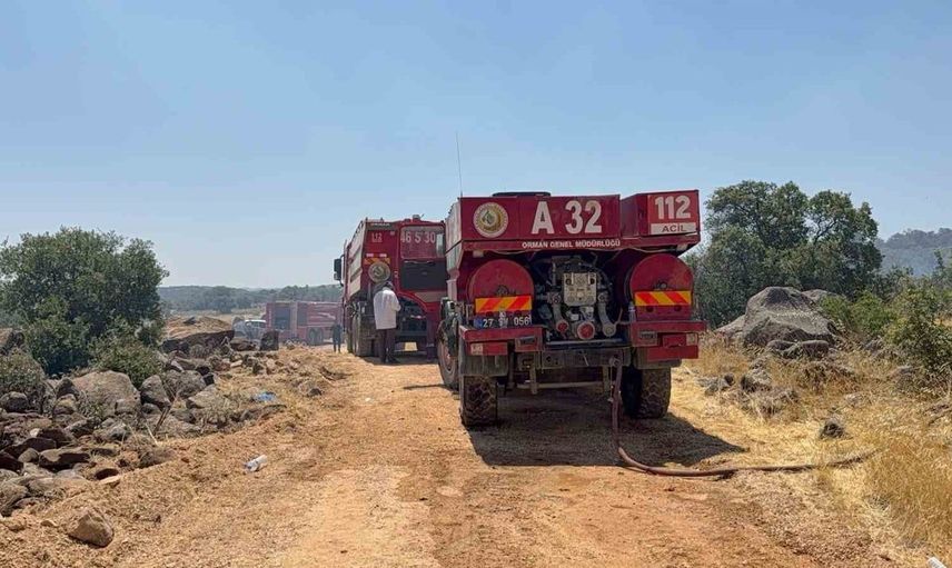 Gaziantep’teki orman yangını kontrol altına alındı