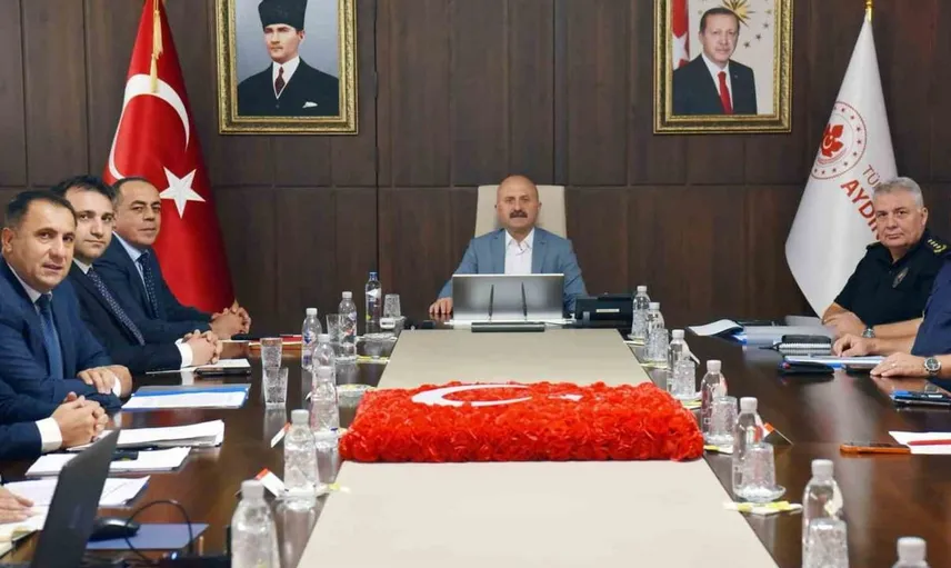 Aydın'da yeni eğitim yılına hazırlık: güvenlik önlemleri masaya yatırıldı