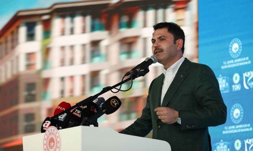 Çevre, Şehircilik ve İklim Değişikliği Bakanı Murat Kurum açıkladı: "Aidat öder gibi ev alınabilecek!"