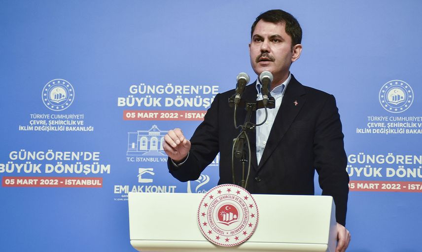 Çevre, Şehircilik ve İklim Değişikliği Bakanı Murat Kurum: İstanbul'u santim santim dönüştüreceğiz