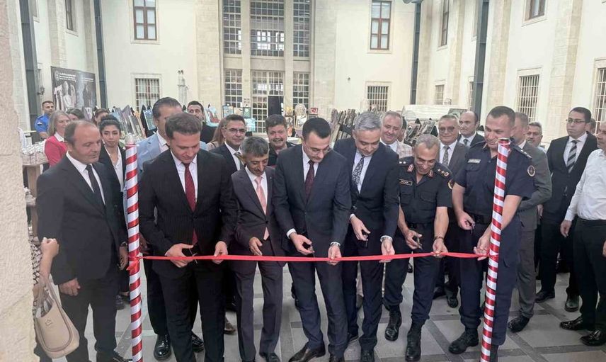 Hükümlülerin el emeği eserleri tarsus müzesinde sergilendi
