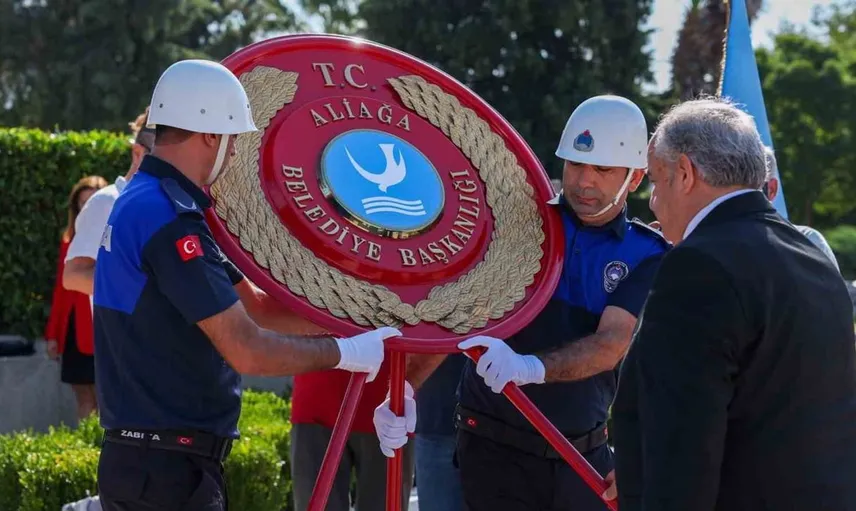 Aliağa'nın kurtuluşunun 104. yılı coşkuyla kutlandı