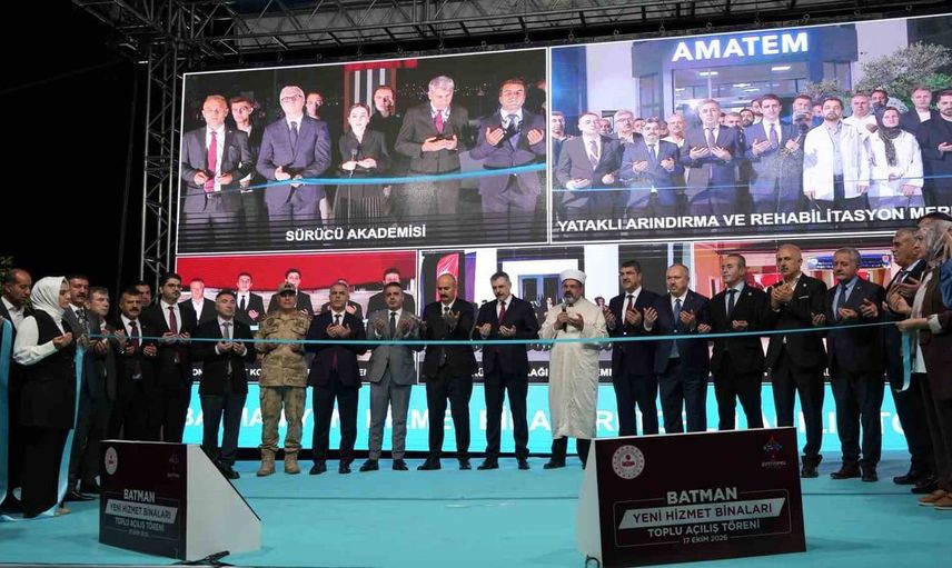 İçişleri Bakanı'nın Batman'daki açıklamaları: Terörsüz Türkiye için yatırımlar artacak