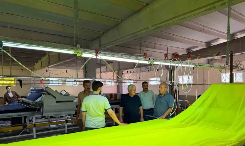 Çermik belediyesi tekstil fabrikasıyla istihdamı artırıyor