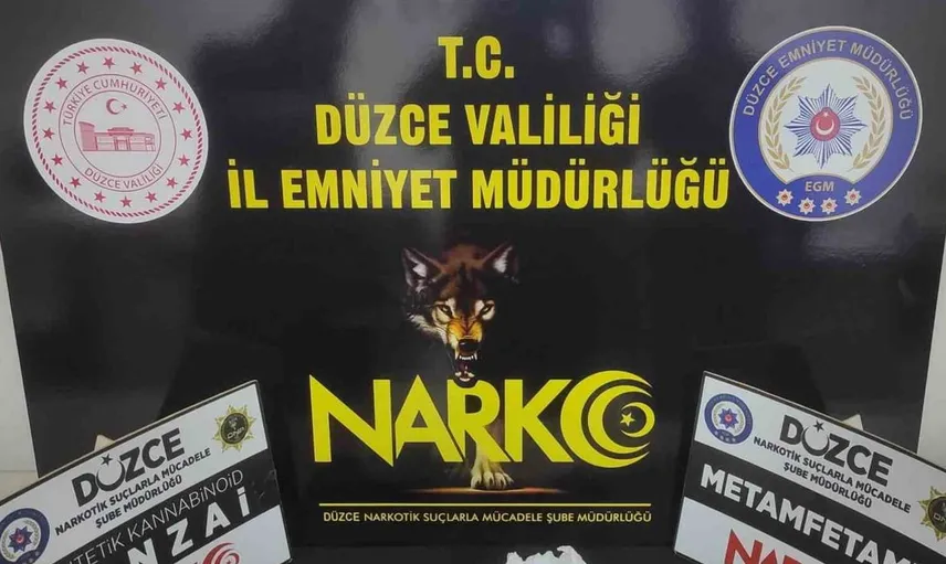 Düzce'de uyuşturucu operasyonunda 46 kişi hakkında işlem yapıldı