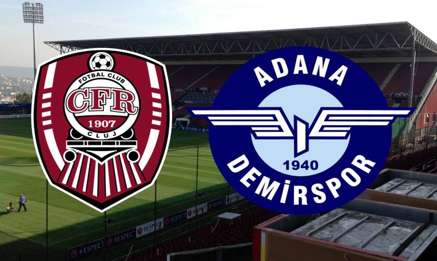 CFR Cluj Adana Demirspor maçını canlı izle TV8,5 - Cluj Adana Demir maçı canlı yayın linki