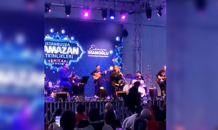 CHP'den skandal hareket: Ramazan etkinliğinde 'Kaç kadeh kırıldı sarhoş gönlümde' parçası çalındı!